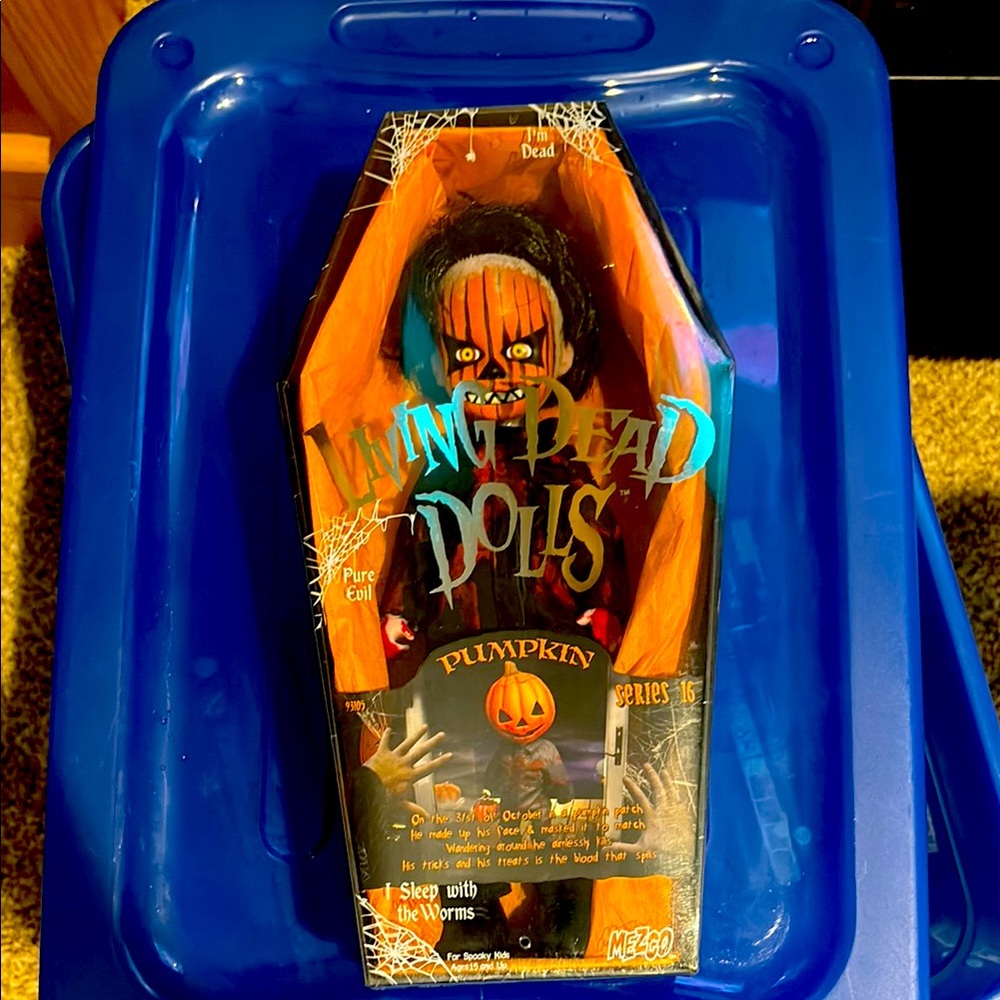Living Dead Dolls Pumpkin Series 16, brand new, NIB, factory condition